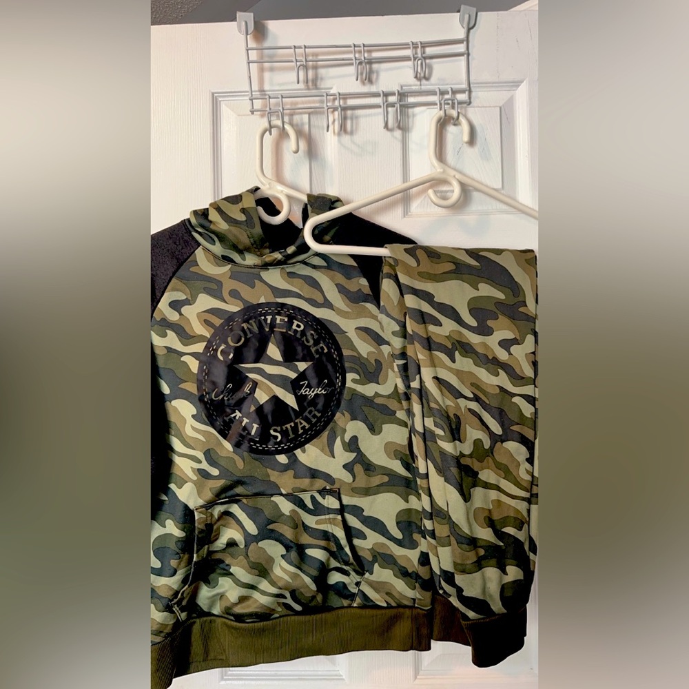 Boys camo tracksuit